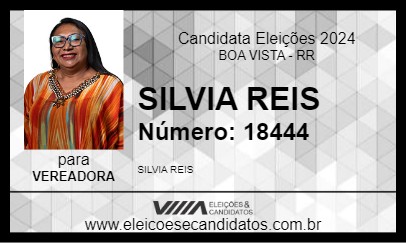 Candidato SILVIA REIS  2024 - BOA VISTA - Eleições