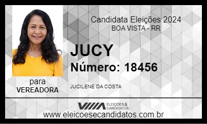 Candidato JUCY 2024 - BOA VISTA - Eleições