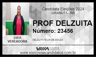 Candidato PROF DELZUITA 2024 - UIRAMUTÃ - Eleições