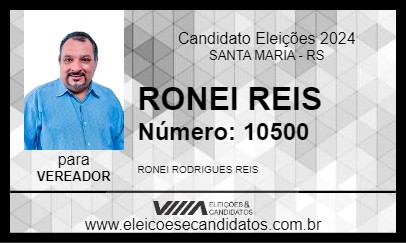 Candidato RONEI REIS 2024 - SANTA MARIA - Eleições