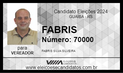 Candidato FABRIS 2024 - GUAÍBA - Eleições