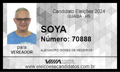 Candidato SOYA 2024 - GUAÍBA - Eleições