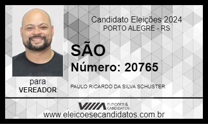 Candidato SÃO 2024 - PORTO ALEGRE - Eleições