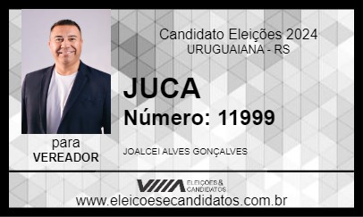 Candidato JUCA 2024 - URUGUAIANA - Eleições