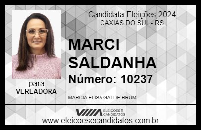 Candidato MARCI SALDANHA 2024 - CAXIAS DO SUL - Eleições