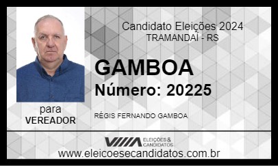 Candidato GAMBOA 2024 - TRAMANDAÍ - Eleições