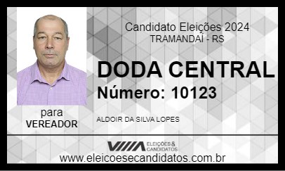 Candidato DODA CENTRAL 2024 - TRAMANDAÍ - Eleições