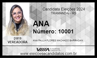 Candidato ANA 2024 - TRAMANDAÍ - Eleições