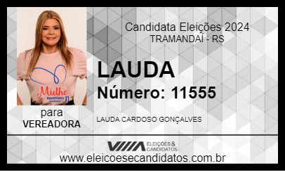 Candidato LAUDA 2024 - TRAMANDAÍ - Eleições