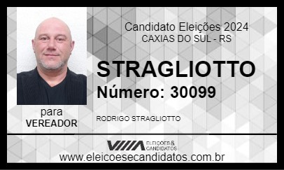 Candidato STRAGLIOTTO 2024 - CAXIAS DO SUL - Eleições