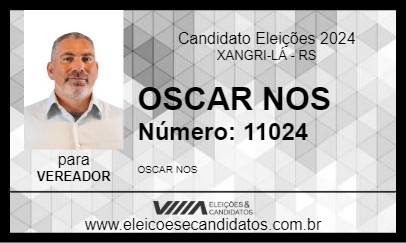 Candidato OSCAR NOS 2024 - XANGRI-LÁ - Eleições