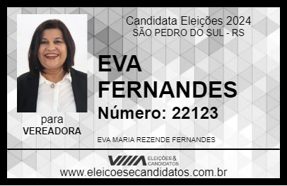 Candidato EVA FERNANDES 2024 - SÃO PEDRO DO SUL - Eleições