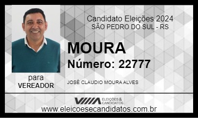 Candidato MOURA 2024 - SÃO PEDRO DO SUL - Eleições