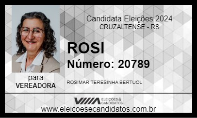 Candidato ROSI 2024 - CRUZALTENSE - Eleições