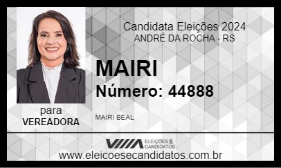 Candidato MAIRI 2024 - ANDRÉ DA ROCHA - Eleições