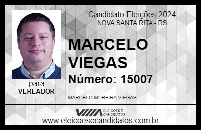 Candidato MARCELO VIEGAS 2024 - NOVA SANTA RITA - Eleições