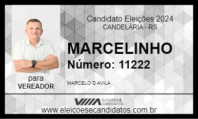 Candidato MARCELINHO 2024 - CANDELÁRIA - Eleições