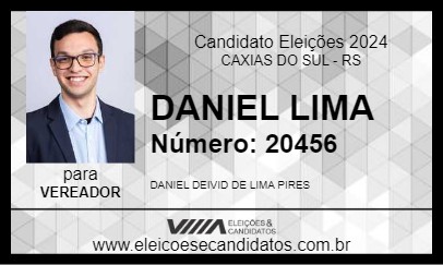 Candidato DANIEL LIMA 2024 - CAXIAS DO SUL - Eleições