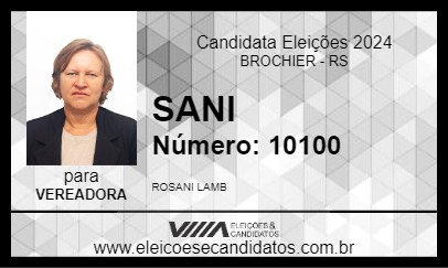 Candidato SANI 2024 - BROCHIER - Eleições