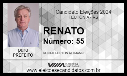 Candidato RENATO 2024 - TEUTÔNIA - Eleições