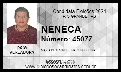 Candidato NENECA 2024 - RIO GRANDE - Eleições