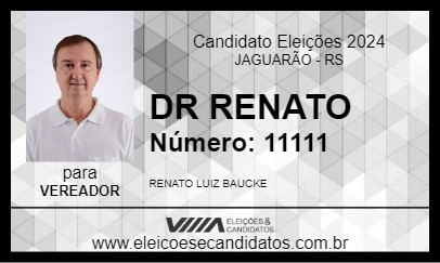 Candidato DR RENATO 2024 - JAGUARÃO - Eleições