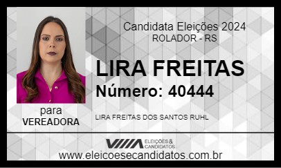 Candidato LIRA FREITAS 2024 - ROLADOR - Eleições