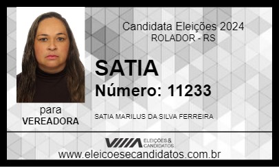 Candidato SATIA 2024 - ROLADOR - Eleições