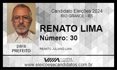 Candidato RENATO LIMA 2024 - RIO GRANDE - Eleições