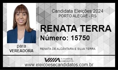 Candidato RENATA TERRA 2024 - PORTO ALEGRE - Eleições