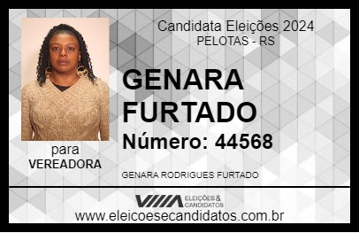 Candidato GENARA FURTADO 2024 - PELOTAS - Eleições