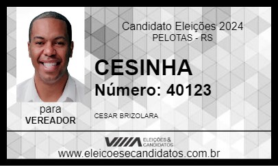 Candidato CESINHA 2024 - PELOTAS - Eleições