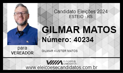 Candidato GILMAR MATOS 2024 - ESTEIO - Eleições