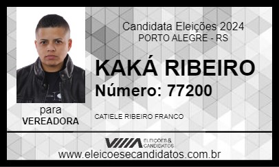 Candidato KAKÁ RIBEIRO 2024 - PORTO ALEGRE - Eleições