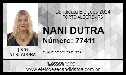 Candidato NANI DUTRA 2024 - PORTO ALEGRE - Eleições