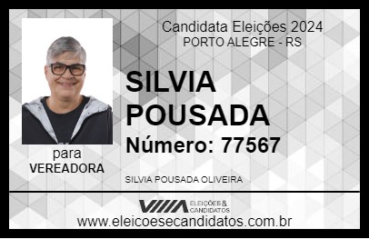 Candidato SILVIA POUSADA 2024 - PORTO ALEGRE - Eleições