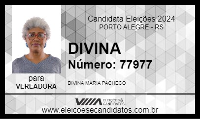 Candidato DIVINA 2024 - PORTO ALEGRE - Eleições