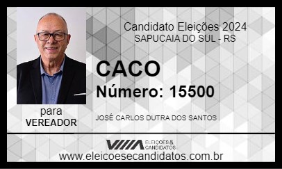 Candidato CACO 2024 - SAPUCAIA DO SUL - Eleições