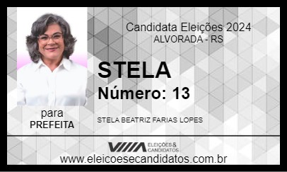 Candidato STELA 2024 - ALVORADA - Eleições