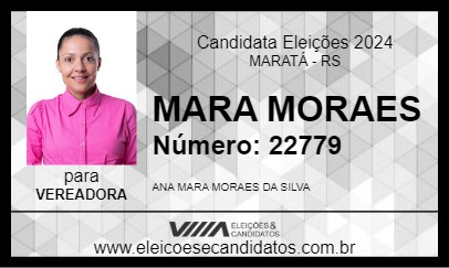 Candidato MARA MORAES 2024 - MARATÁ - Eleições