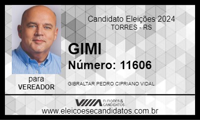 Candidato GIMI 2024 - TORRES - Eleições