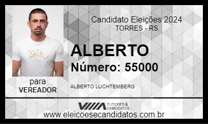 Candidato ALBERTO 2024 - TORRES - Eleições