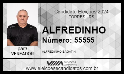 Candidato ALFREDINHO 2024 - TORRES - Eleições