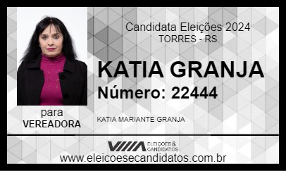 Candidato KATIA GRANJA 2024 - TORRES - Eleições