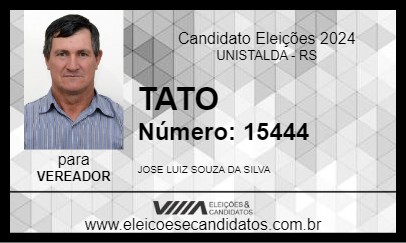 Candidato TATO 2024 - UNISTALDA - Eleições