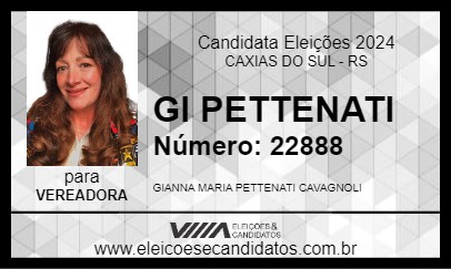 Candidato GI PETTENATI 2024 - CAXIAS DO SUL - Eleições