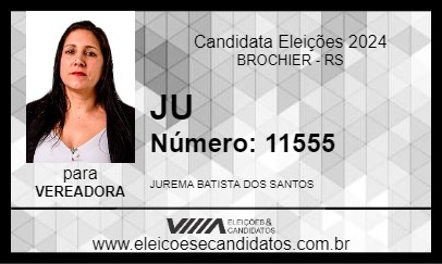 Candidato JU 2024 - BROCHIER - Eleições