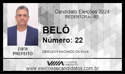 Candidato BELÔ 2024 - REDENTORA - Eleições