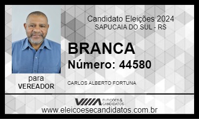 Candidato BRANCA 2024 - SAPUCAIA DO SUL - Eleições