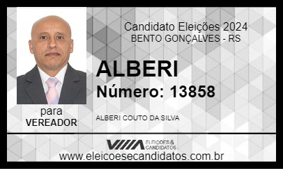 Candidato ALBERI 2024 - BENTO GONÇALVES - Eleições